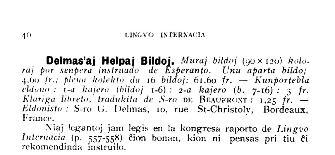 <em>Lingvo Internacia</em>, XII-a Jaro, N-ro 1 (157), p. 40