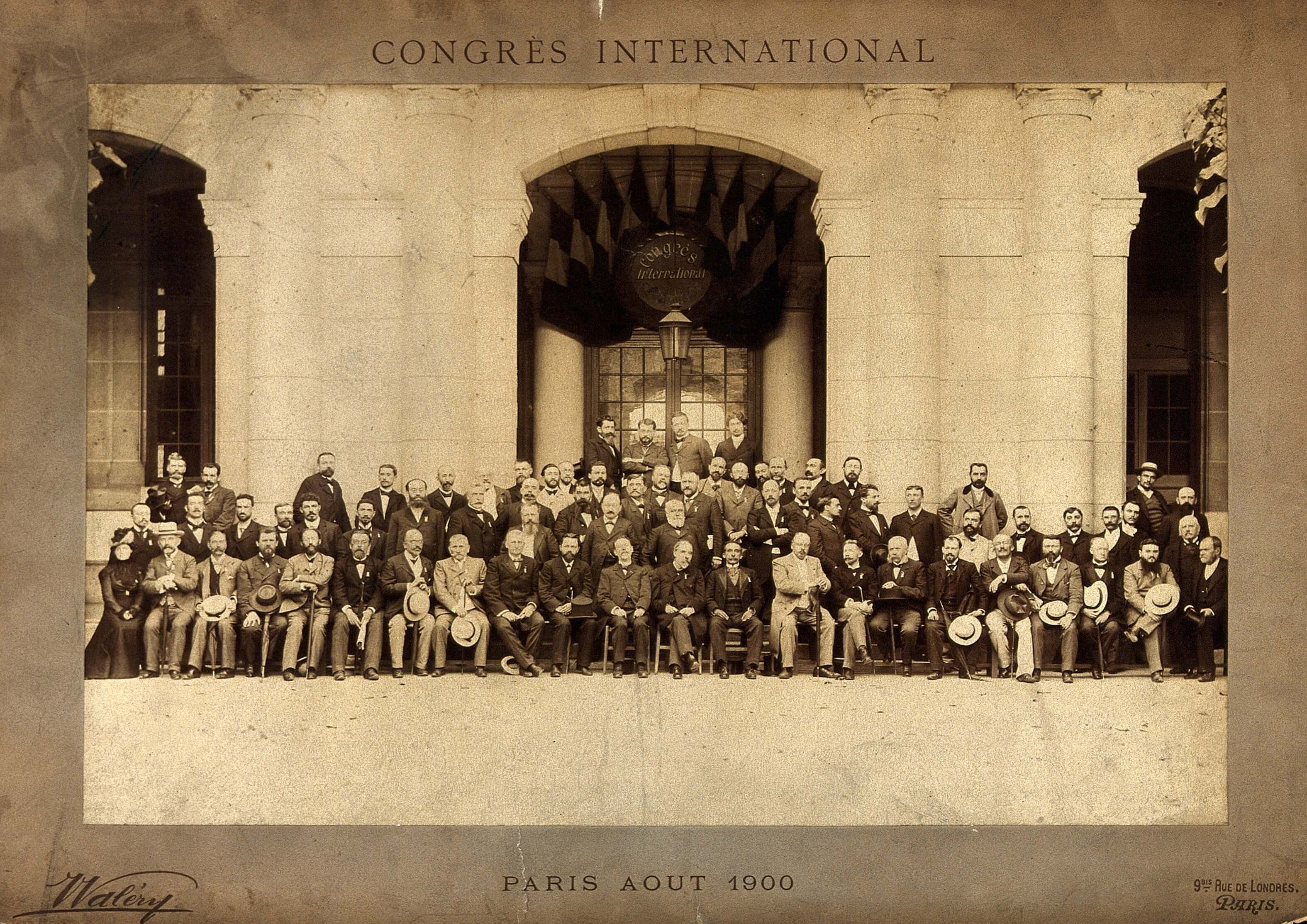 Komuna foto de la pariza kuracista kongreso (1900)