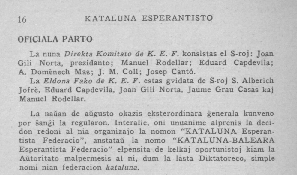 <em>KE</em>, n-ro 172 (julio-aŭgusto 1930), p. 16