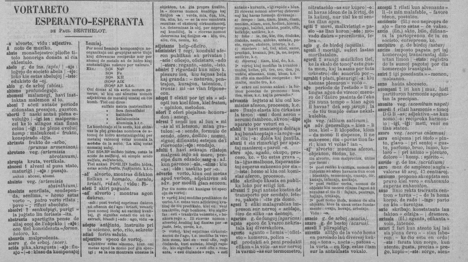 <em>Esperanto</em>, n-ro 3, dimanĉo 16 julio 1905, p. 2